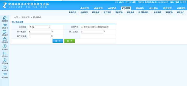 會(huì)員卡管理系統(tǒng)
